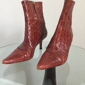 Judith Lieber ankle booties
